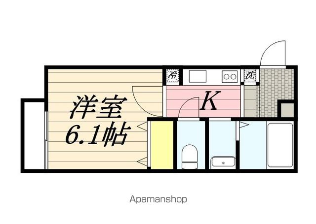 【エーデルメゾン天台の間取り】