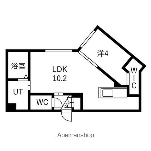 ALIVIS菊水の間取り写真