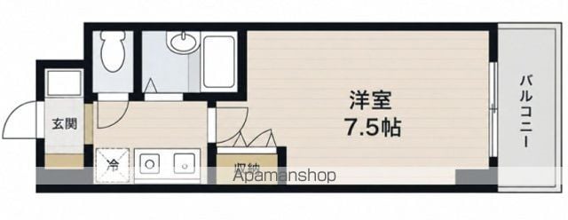 ラインハイト西広島の間取り写真