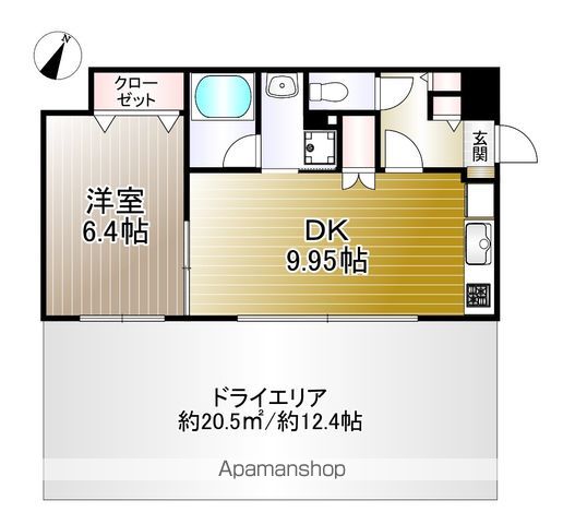 ベイシエの間取り写真