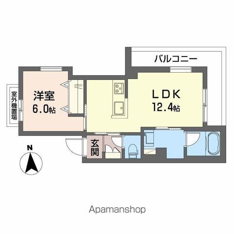ユイロ中津の間取り写真