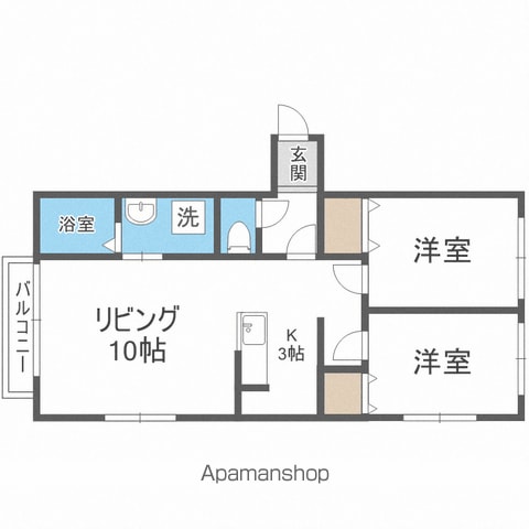 パルティール TM LSEの間取り写真