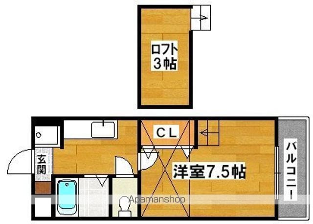 メゾンアリエスの間取り写真