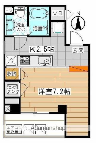 南青山STUDIO FLATの間取り写真