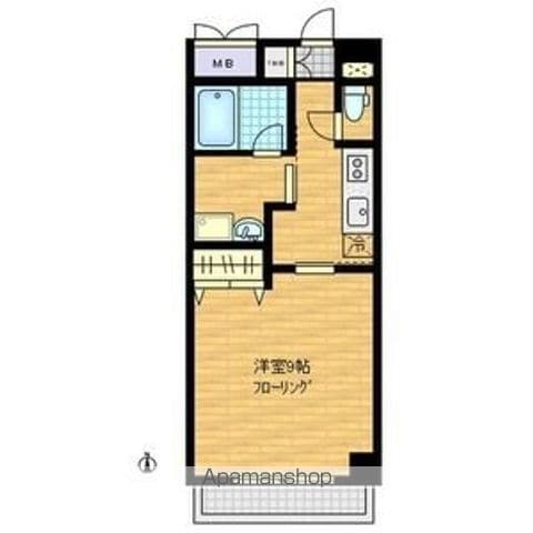 エクセラ晩翠通の間取り写真