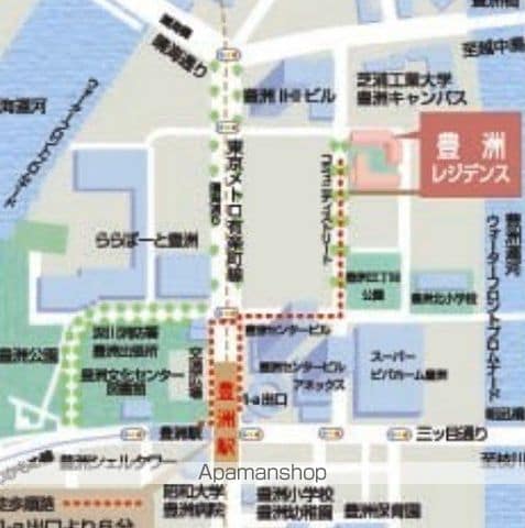 エスティメゾン豊洲レジデンスEの外観写真