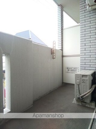 Ｃｉｅｌｏ　ａｚｕｌ[1K/28.66m2]のバルコニー