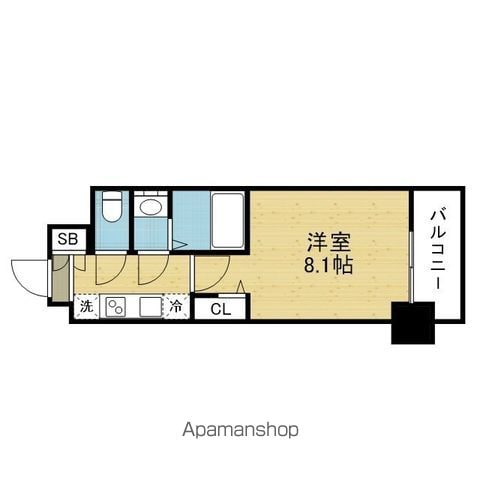 SOLメイクス寺田町GRANの間取り写真