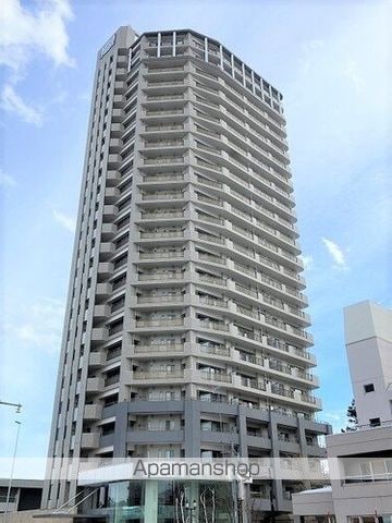 ライオンズタワー札幌山鼻の外観写真