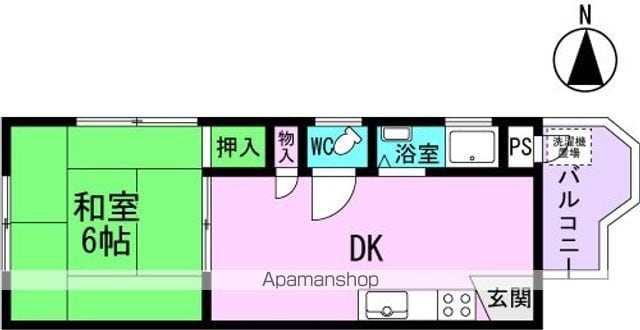 サンハイツの間取り写真