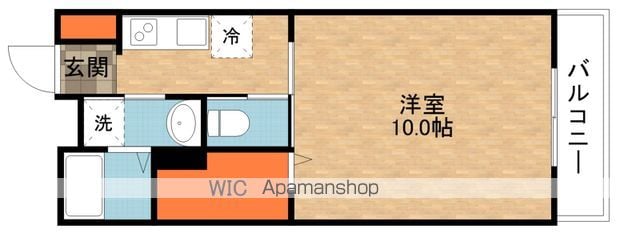 グランドコンポート谷町の間取り写真