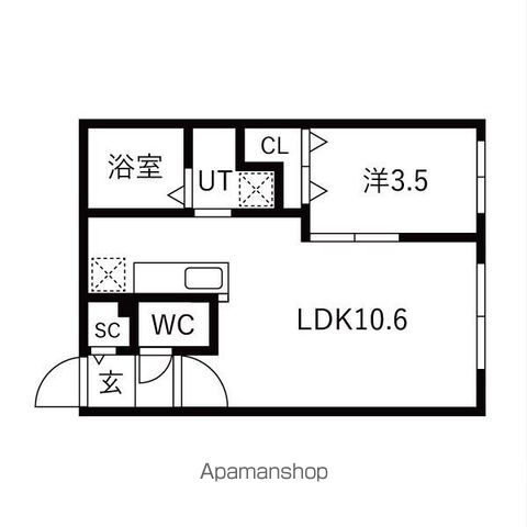 SUMIKA末広の間取り写真
