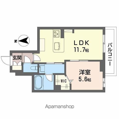 カワセミカーサの間取り写真