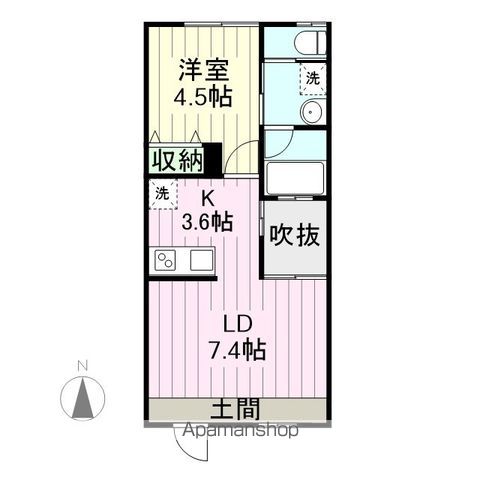 LAND新田東の間取り写真