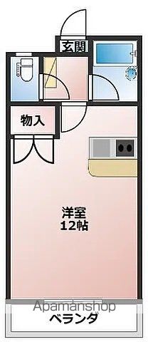 ジーピー14番館の間取り写真