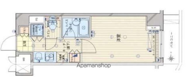 豊島区西巣鴨のマンションの間取り