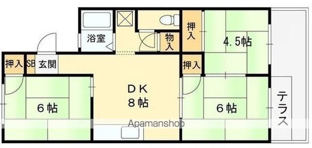 ガーデンハイツナカムラの間取り写真
