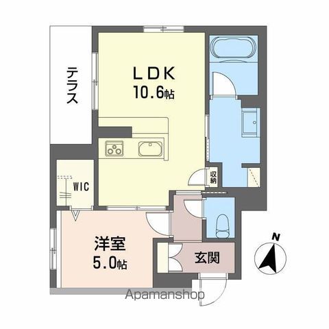 ハイネスト霞町の間取り写真