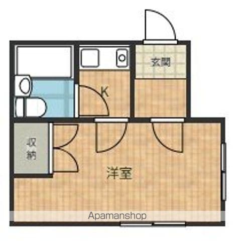 コーポ大岡の間取り写真