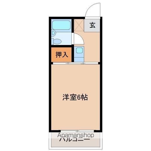 シティエヌハイツ加納の間取り写真