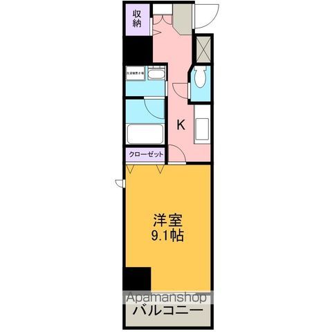 カーサビアンカ東岡崎の間取り写真