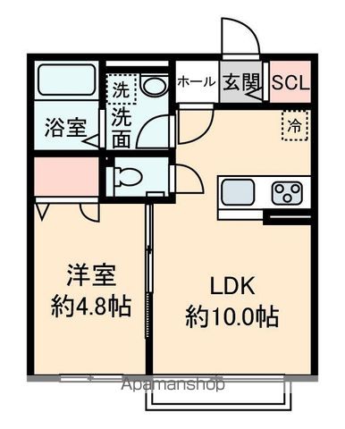 エクセルハイムの間取り写真