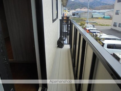 長野県松本市井川城３丁目[2DK/39.6m2]のバルコニー