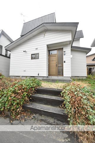 札沼線 篠路駅 徒歩19分 2階建 築47年の玄関写真