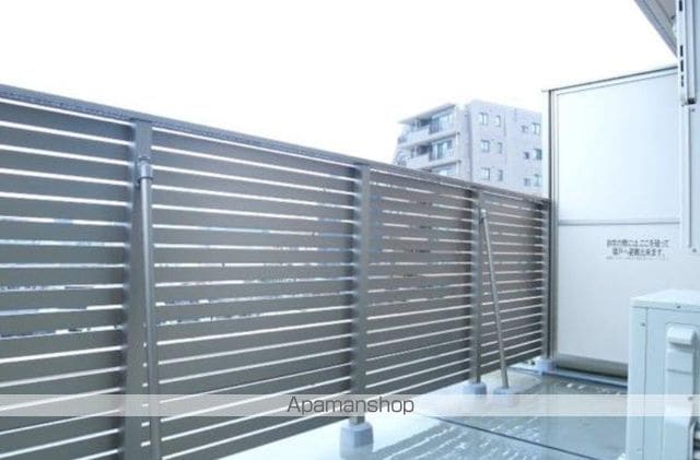 東京都新宿区北新宿２丁目[1K/25.65m2]のバルコニー
