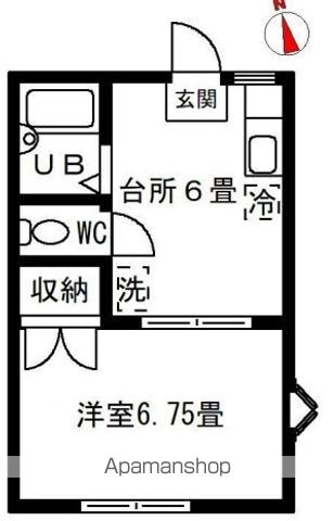 SAハイツの間取り写真