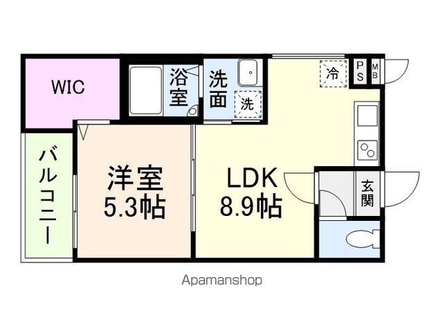 CIEL 咲くらの間取り写真