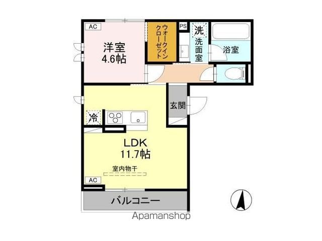 トリシア西軽井沢 風の間取り写真