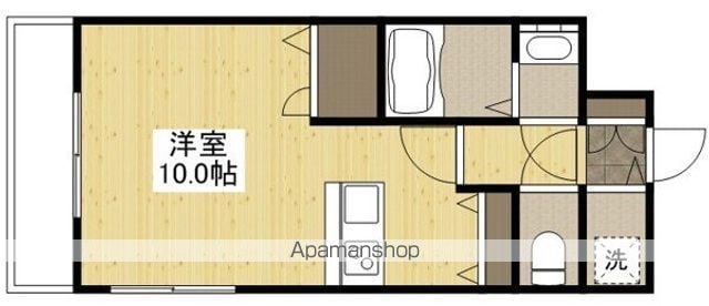 グラビスコート西原の間取り写真