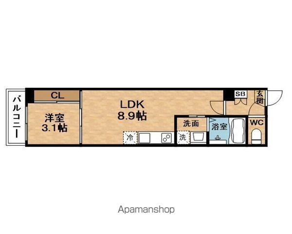 SUNMAPLEKAMISHINJOの間取り写真