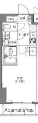 ＳーＲＥＳＩＤＥＮＣＥ雑司が谷[1K/25.51m2]の間取図