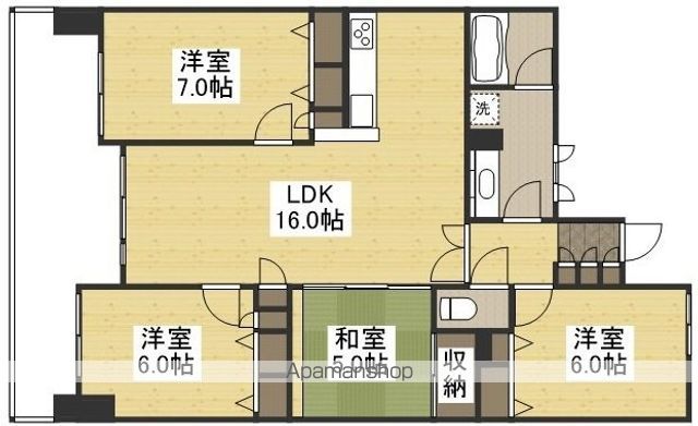 ロイヤルガーデン新屋敷の間取り写真