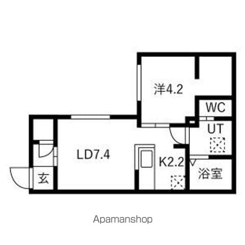 仮)南郷通14丁目北 MSの間取り写真