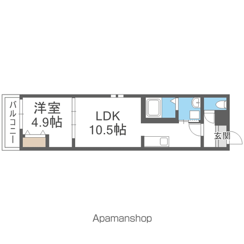 フジパレス新伊丹駅東ウエストの間取り写真