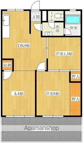 入友マンションの間取り写真