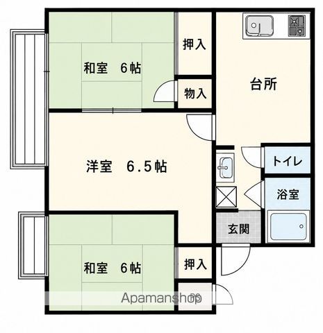 カーサベラの間取り写真