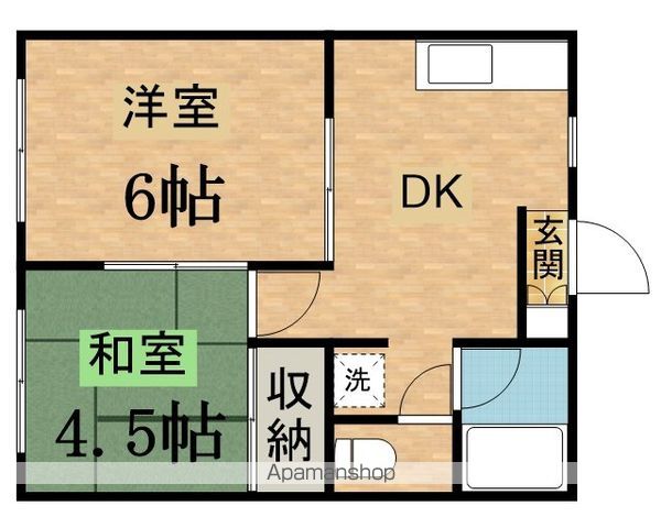 ファミーユ樹の間取り写真