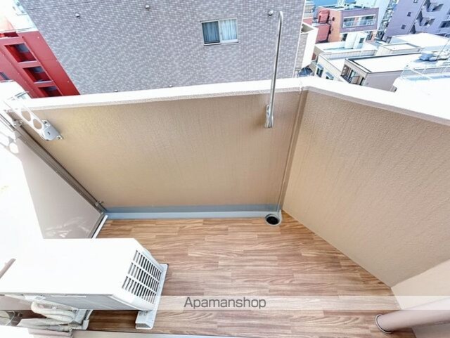 広島県広島市中区広瀬町[1K/29.98m2]のバルコニー