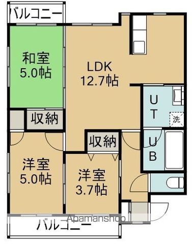 スシキンプラザの間取り写真