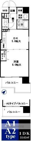 O・G・S FUKUSHIMAの間取り写真