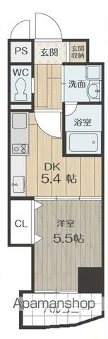 THE SQUARE・CLUB RESIDENCEの間取り写真