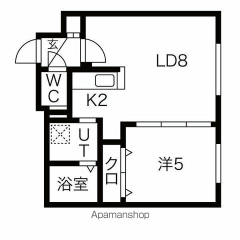 ラフィーネ近代美術館前の間取り写真