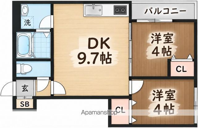 D PORTA ANNEXの間取り写真
