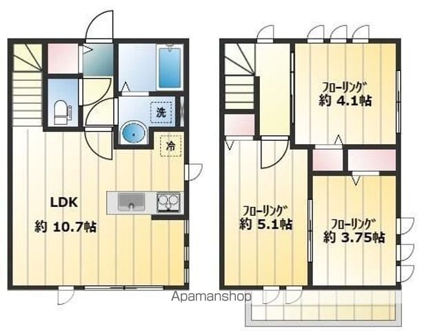 リヴィエール下井草の間取り写真
