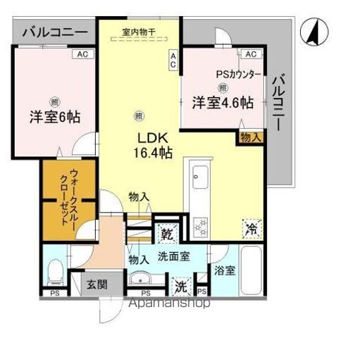 D−RESIDENCE古曽部町の間取り写真