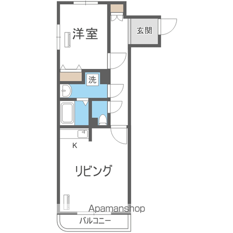 フォルテ616の間取り写真